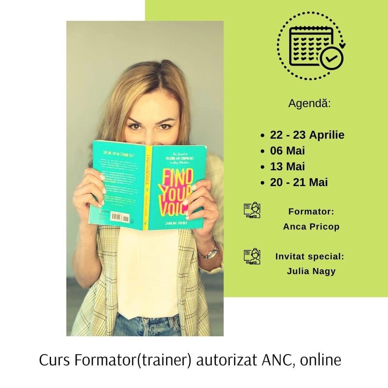 Curs Formator cod COR 242401, autorizat ANC